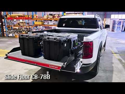 Slide Floor cargo tray for BYD Shark 6 (PHEV), keeps gear organized and always within easy reach.