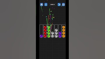 "Color Ball Sorting Challenge! 🌈 | Solving Tricky Levels with Strategy"