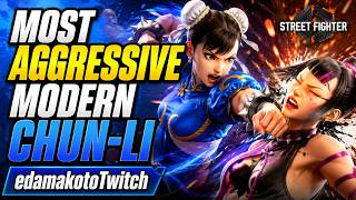 SF6 - Most Aggressive Modern Chun-Li (edamakotoTwitch🔥Chun Li)