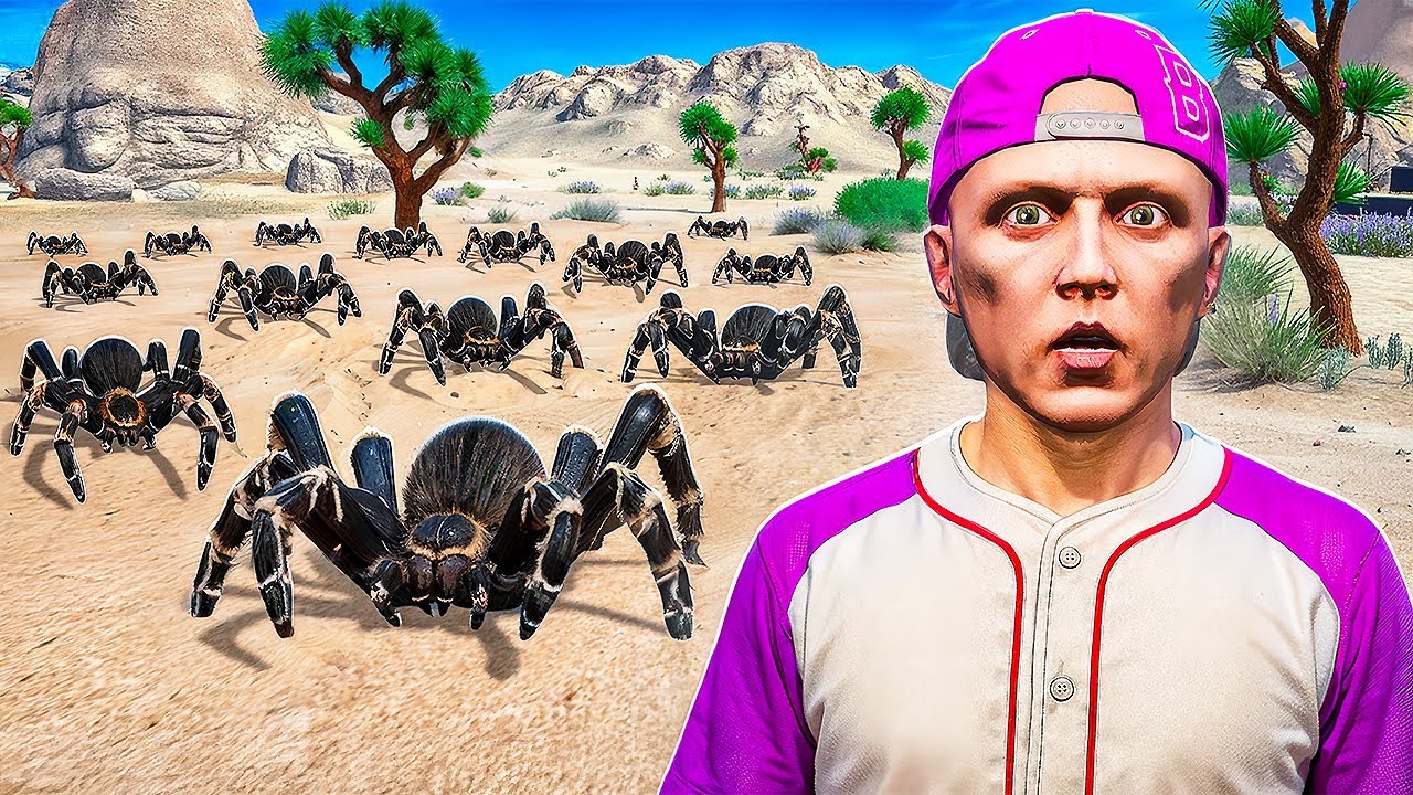 SUPRAVIETUIESC in APOCALIPSA PAIANJENILOR in GTA 5!