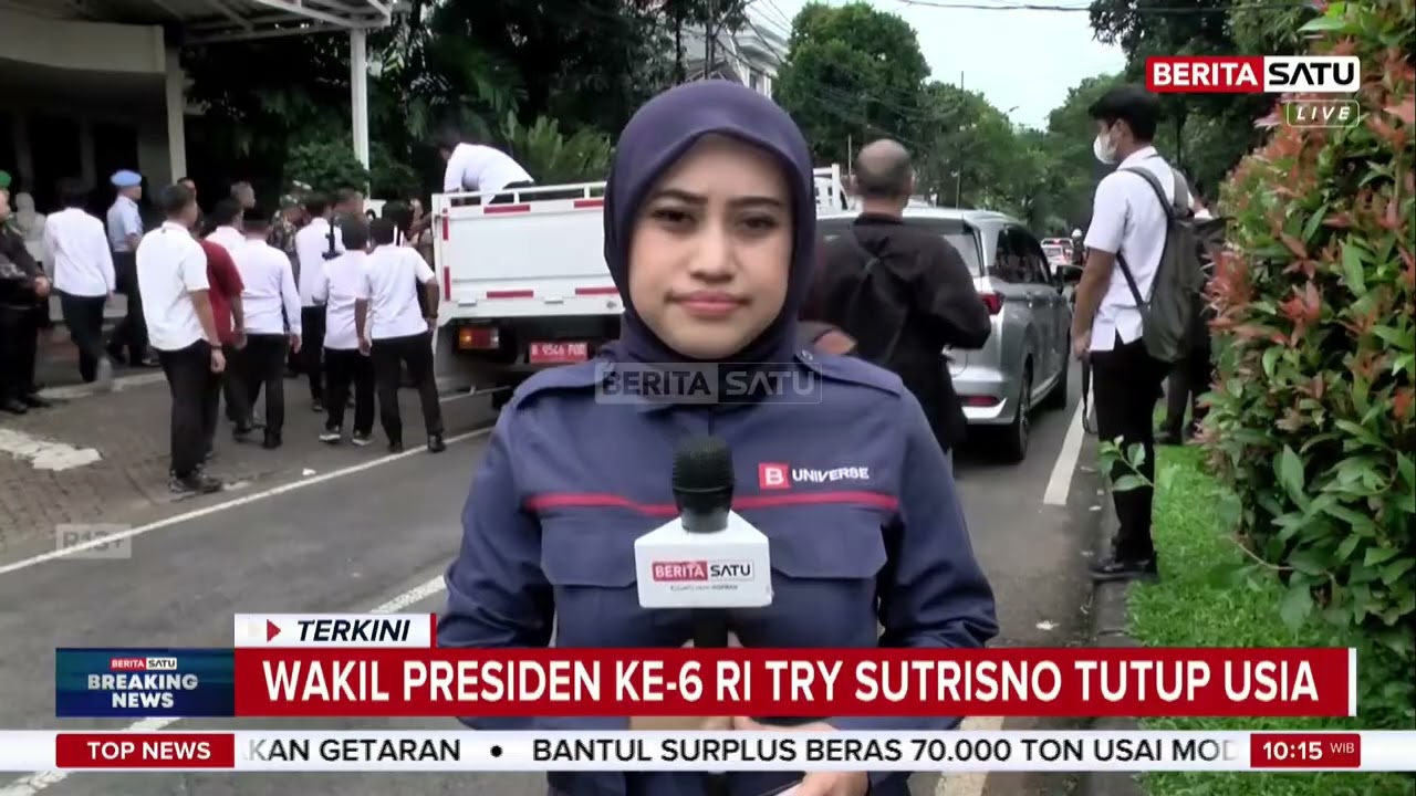 Jenazah Try Sutrisno Dimakamkan di TMP Kalibata #beritasatu