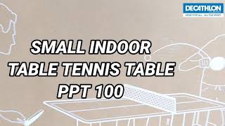 Mesa de ping pong PPT 100 Small indoor