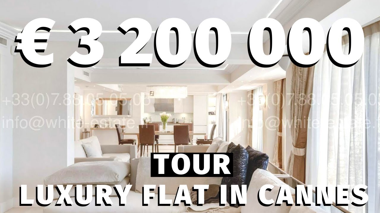 Luxury apartment in Cannes, French Riviera | Квартира в Каннах на набережной Круазетт