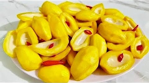 Cách Làm Xoài Ngâm Chua Ngọt Giòn Ngon Màu Vàng Tự Nhiên || Hương Vị Miền Đông 410