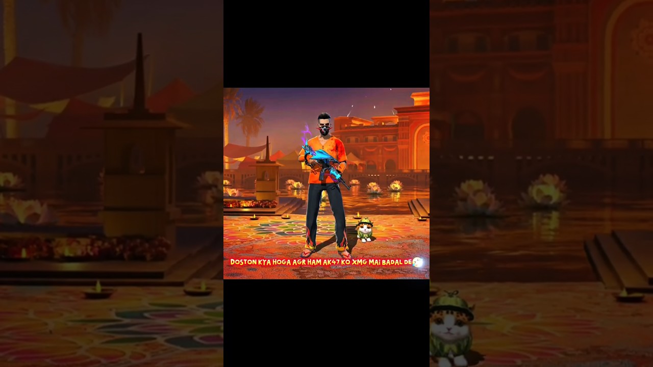 “Free Fire AK47 ➤ XMG Transformation 😱 Funny Edit 🔥”