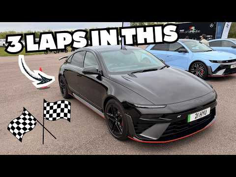 Hyundai IONIQ 6 N - 3 Laps @Milbrook Proving Ground
