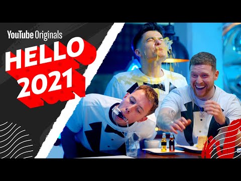 Mixing Cocktails WITH THEIR MOUTHS feat. Behzinga, Calfreezy, and WillNE | Hello 2021 UK