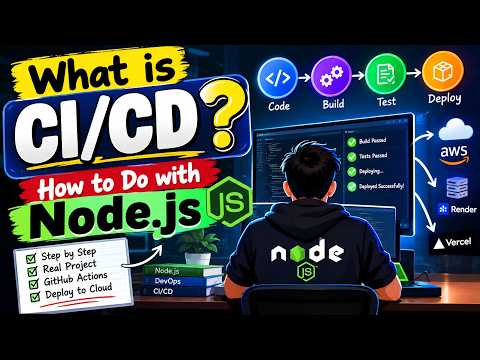 What is CI/CD? Complete CI/CD Explained with Node.js & MongoDB | DevOps Tutorial for Beginners