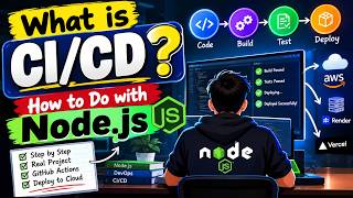 What is CI/CD Complete CI/CD Explained with Node.js & MongoDB | DevOps Tutorial for Beginners