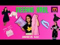 Meesho online  dress haul under rs 500 learnwithpriyanshi