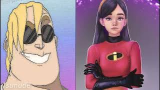 Mr Incredible becoming Canny (Violet Parr Rule 34)