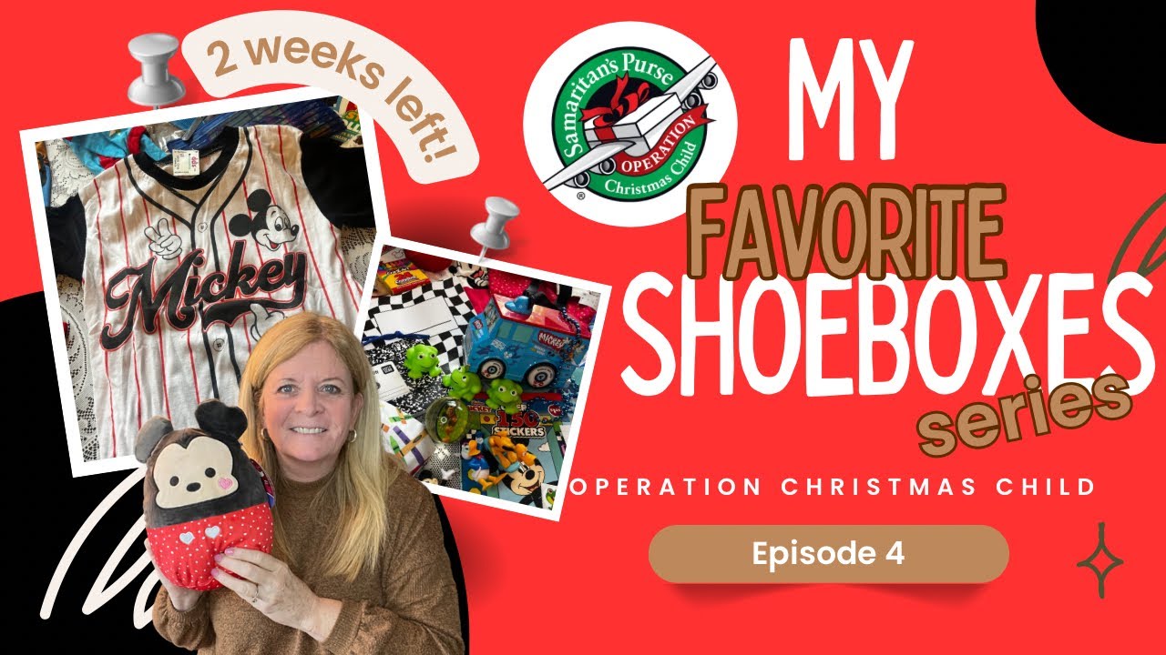 Операция «Рождественский ребёнок» — Мои любимые обувные коробки! Эпизод 4