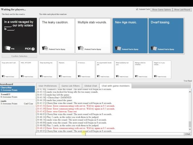 Pretend you're Xyzzy #1 class=