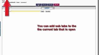 Creating Tabs in Live Binder