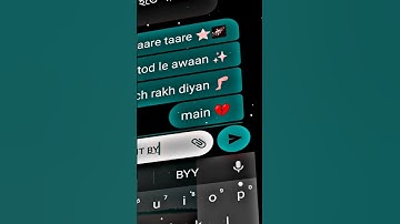 Aaja We Mahiya | Chat lyrics Xml File | How to make chat lyric xml file | #alightmotion #xml #shorts