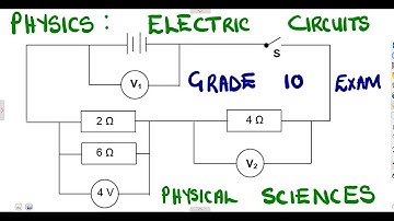 Physics Grade 10 Electric Circuits Exam 2 @mathszoneafricanmotives  @mathwithlightone