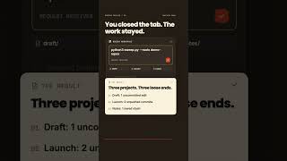 Claude Code Skill Finds Uncommitted Git Work: Open Threads #Shorts