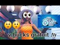 V-bucks gratuit pour les 100 abo !! 😉 pour 1000 v !!