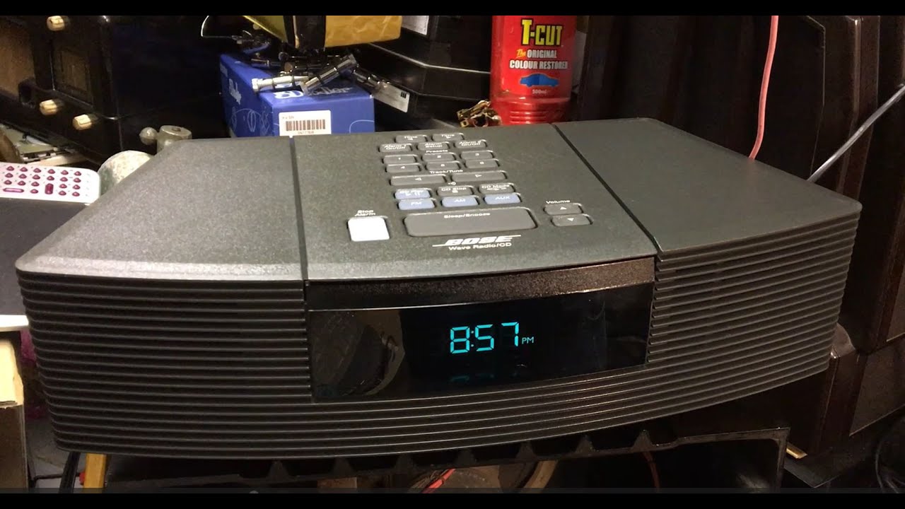 Fixing A Noisy Bose Wave Radio CD Player YouTube