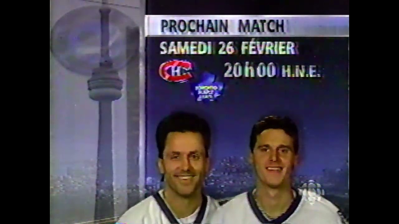 Hockey – Canadiens vs Penguins, 19 février 1994