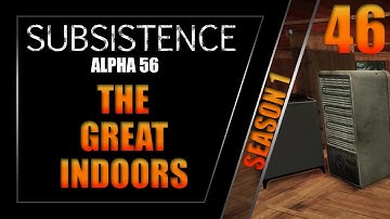 The Great Indoors I Subsistence Gameplay I Base Building/Crafting I Season 1 Episode 46