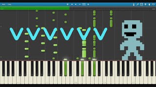 VVVVVV - Pushing Onwards (Piano)