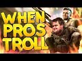 When CS:GO Pros Troll! (FUNNY MOMENTS)