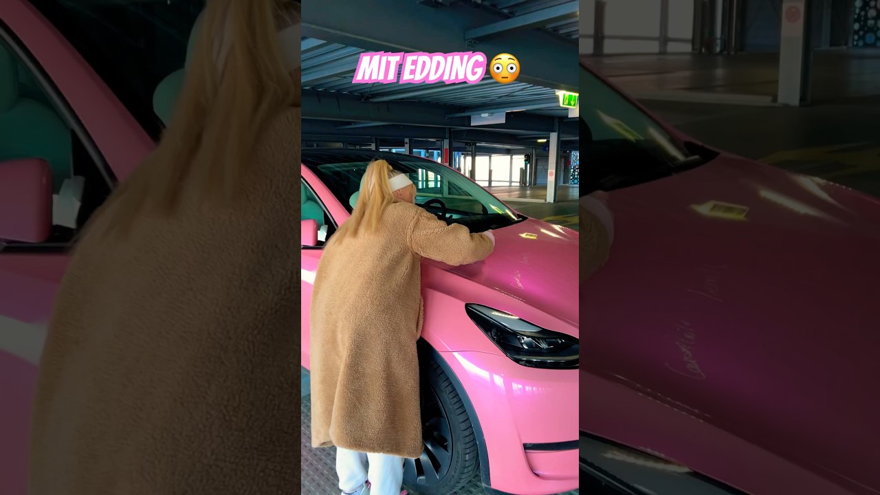 Auto Mit Edding Bemalen