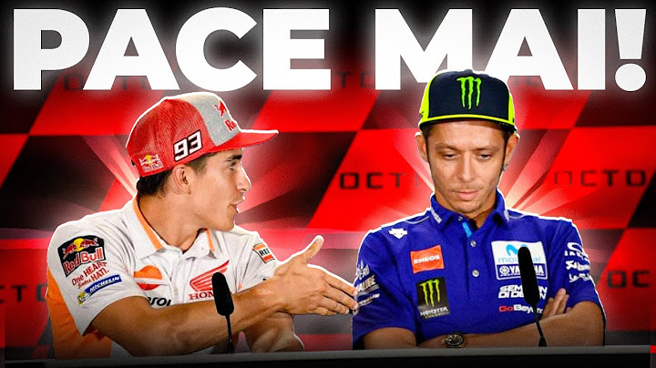 ROSSI, MARQUEZ e la loro FINTA amicizia...
