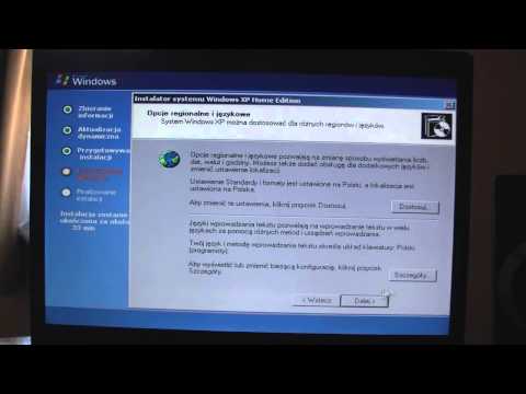 Wideo: Jak Zainstalować XP Na Laptopie