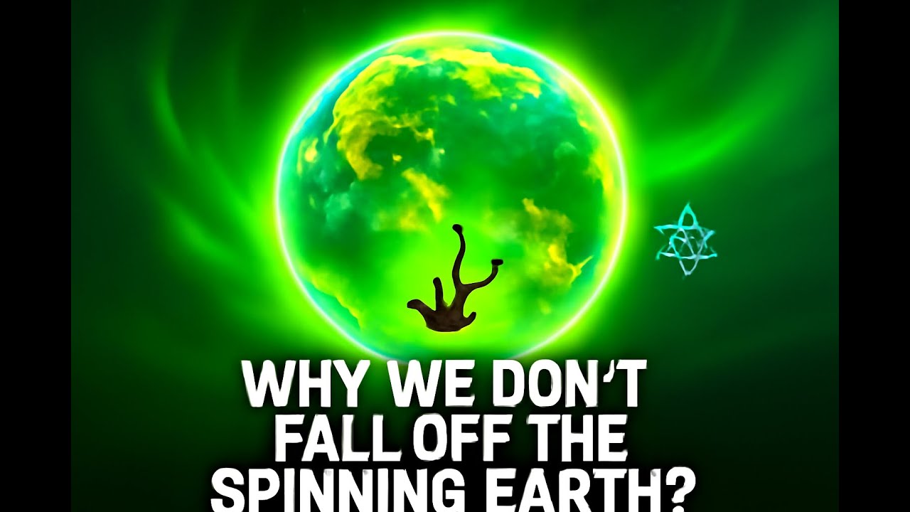 Why We Don’t Fall Off the Spinning Earth 🌍 | Gravity Explained Simply ...
