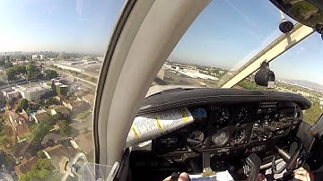Landing with no airspeed indicator and no flaps.