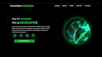 Source Code Website Personal Portofolio Keren GRATIS! #2.1 | Belajar HTML, CSS, JavaScript