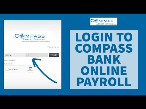Compass Online Payslip Login: How To Login Compass Bank Online Payroll Account
