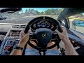 POV: Novitec Lamborghini Aventador SVJ ( LOUD EXHAUST CITYDRIVE )