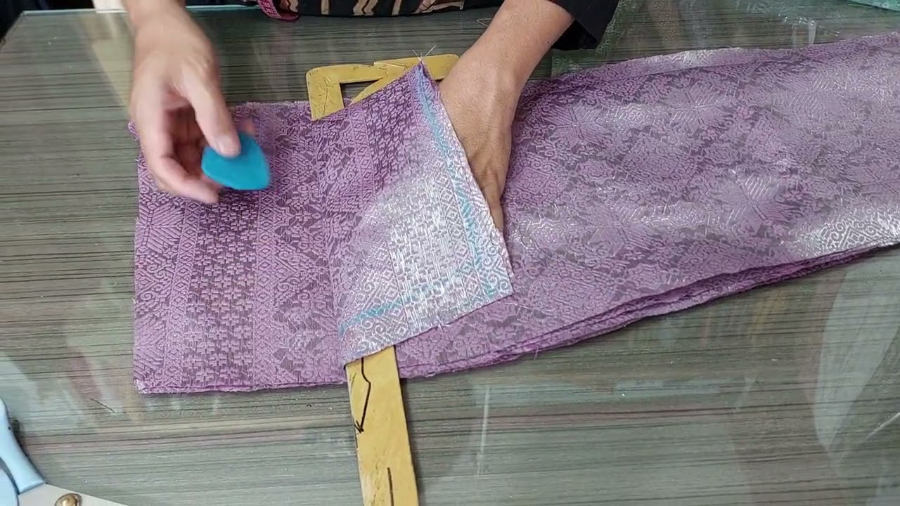 CARA MEMBUAT ROK SONGKET INSTAN@puttra busana 1985 @YLPUTRAFAMILY