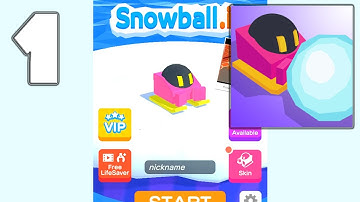 Snowball.io - Gameplay Walkthrough Part 1 (iOS, Android)