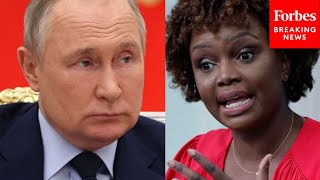 ‘Russia Has A History Of Doing Things Like This...’: Karine Jean-Pierre On Drone Attack Authenticity