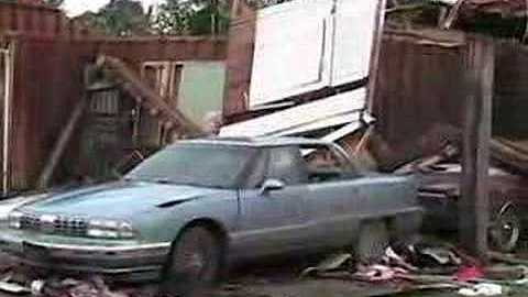 Tornado in Earle, Arkansas