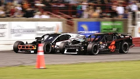Bowman Gray Stadium Modifieds FOX8 WGHP 100 August...