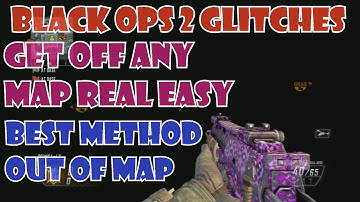 Black Ops 2 Multiplayer Glitches: Out Of ANY Map Solo! *Tutorial*