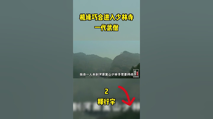 因為李連杰機緣巧合進入少林寺，沒想到成為一代武打明星#shorts#明星#李連杰#釋行宇