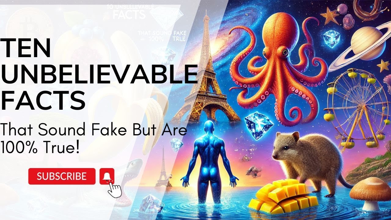 10 Unbelievable Facts That Sound Fake But Are 100% True! - YouTube