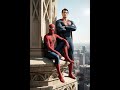 Spidey &amp; Superman #marvel #dcmarvel #marvelhero #marvelrivals #hulk