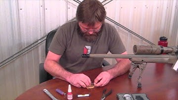 Installing a TBAC muzzle brake using a peel washer