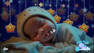 Baby Sleep Music🌙Baby Drift into Sleep Fast💫3-Minute Magic💖Mozart & Brahms Lullabies