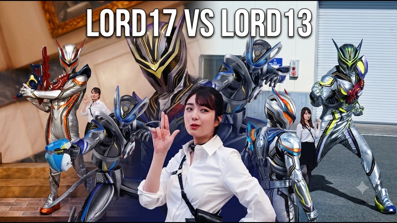 仮面ライダーゼッツ】LORD17 VS LORD13！？Kamen Rider My-Th Weapon