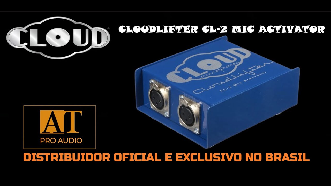 ATIVADOR P/ MICROFONE CLOUD MICROPHONES CLOUDLIFTER CL-2 - AT PROAUDIO