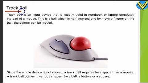 Trackball | its features and uses | Technical Sergeant