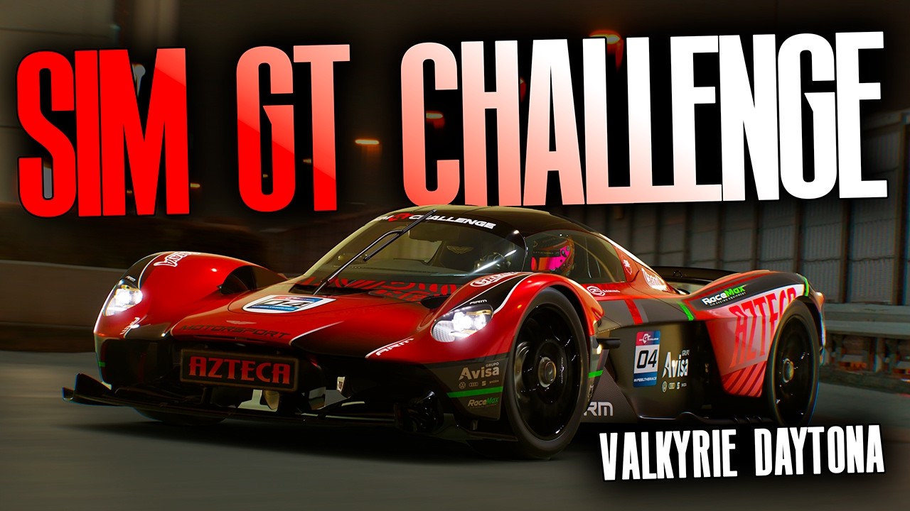 🔴RONDA 4 DE LA SIM GT CHALLENGE CON EL ASTON MARTIN VALKYRIE EN DAYTONA!